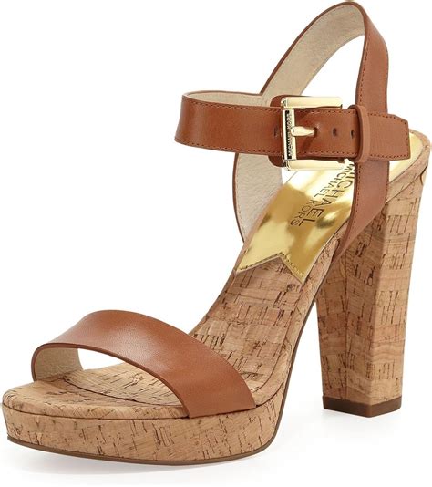 discount michael kors sandals|michael kors genuine leather sandals.